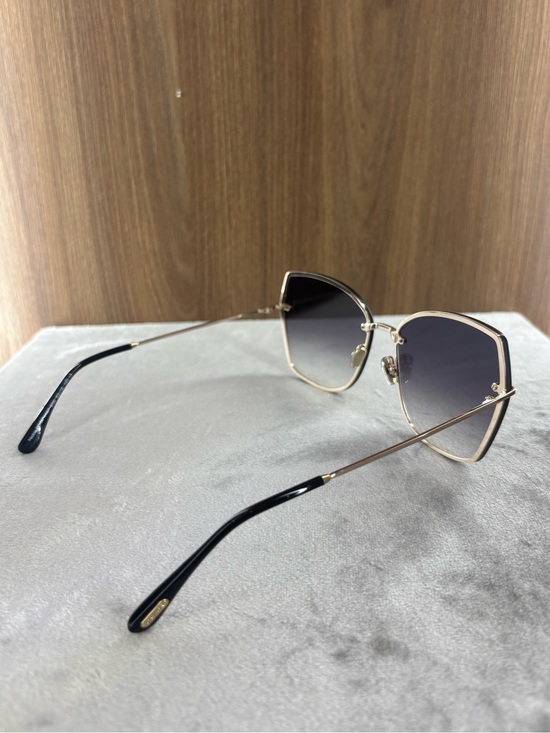 Tom Ford Nickie-02 TF1107 28B Sunglasses 62-16-140 Gold Gradient New main image 4